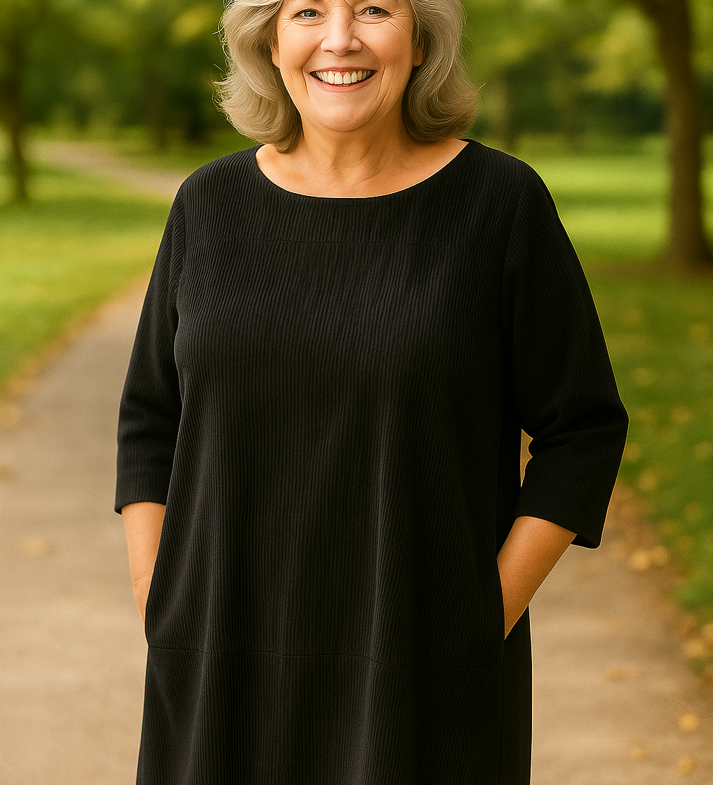 Marley| Soft Cord Tunic – Effortless Comfort, Quiet Elegance