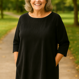Marley| Soft Cord Tunic – Effortless Comfort, Quiet Elegance