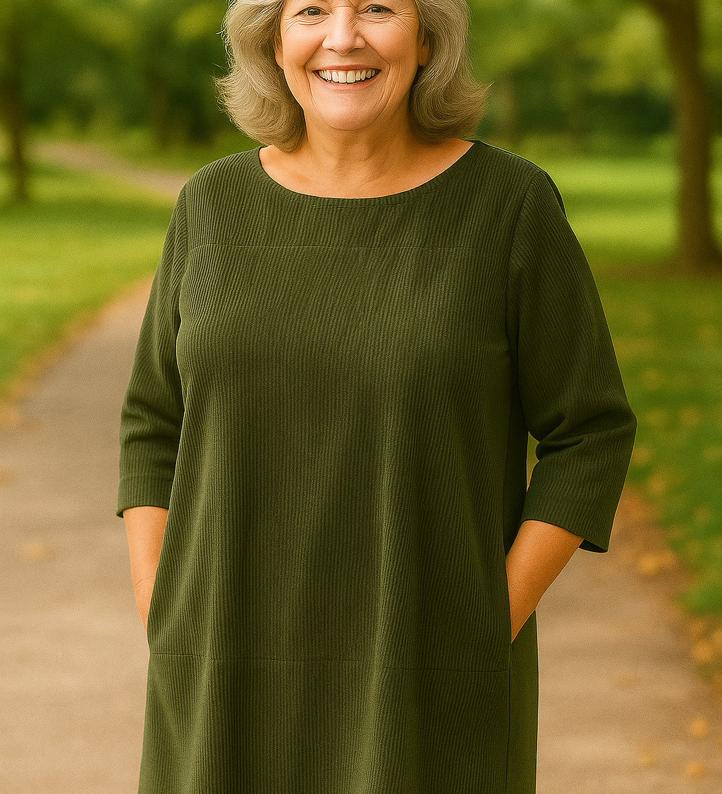 Marley| Soft Cord Tunic – Effortless Comfort, Quiet Elegance