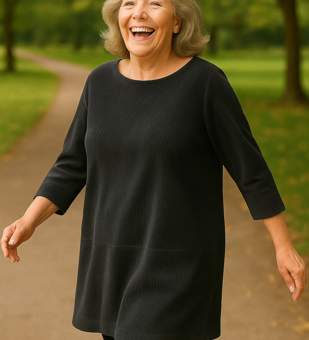 Marley| Soft Cord Tunic – Effortless Comfort, Quiet Elegance