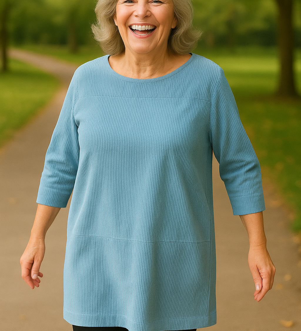 Marley| Soft Cord Tunic – Effortless Comfort, Quiet Elegance