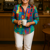 Edna | Artistic Blouse - Effortless, Unapologetically You