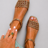 Ilaria | Woven Texture Flat