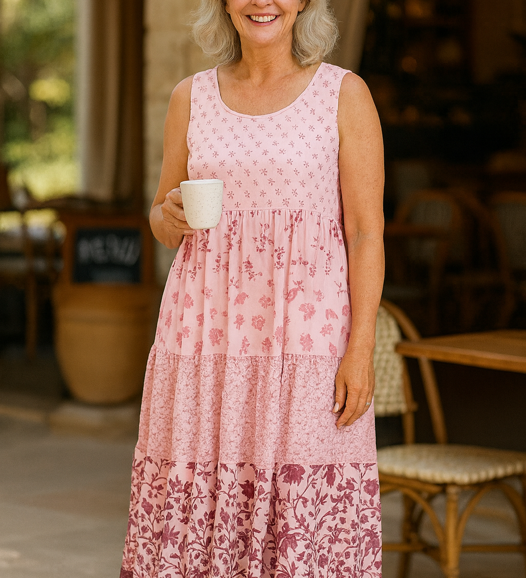 Evelane | Flow Midi Dress - Where Comfort Meets Confidence