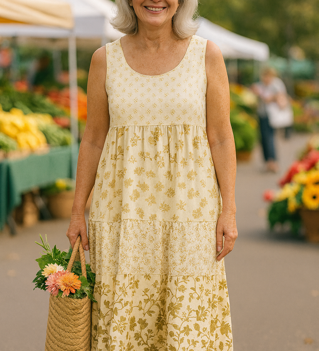 Evelane | Flow Midi Dress - Where Comfort Meets Confidence
