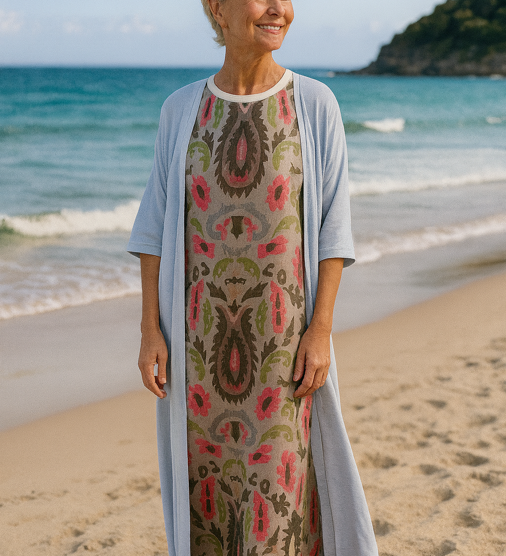 Taren | Flow Dress Ensemble – Where Comfort Meets Confidence