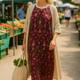 Taren | Flow Dress Ensemble – Where Comfort Meets Confidence