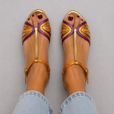 Cosima | Multicolour Thong Sandal