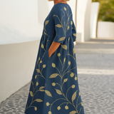 Eliza | Relaxed Midi Dress - Effortless Elegance, Everyday Comfort