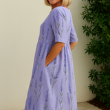 Eliza | Relaxed Midi Dress - Effortless Elegance, Everyday Comfort