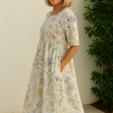 Eliza | Relaxed Midi Dress - Effortless Elegance, Everyday Comfort