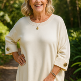 Danika | Sweater Blouse – Effortless Elegance, Everyday Comfort