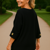 Danika | Sweater Blouse – Effortless Elegance, Everyday Comfort