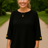 Danika | Sweater Blouse – Effortless Elegance, Everyday Comfort
