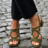 Talia | Vibrant Yellow Sandal