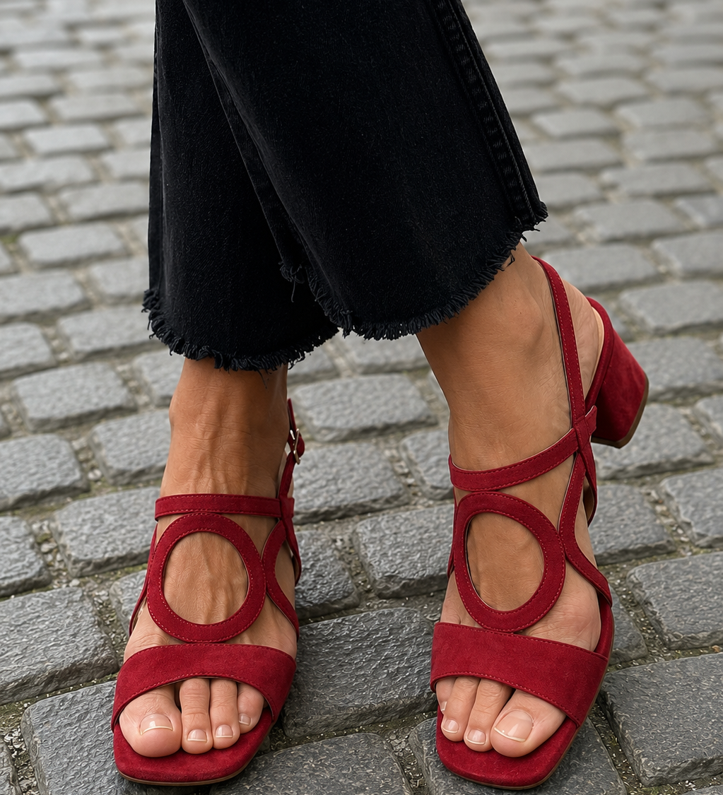 Talia | Vibrant Yellow Sandal