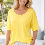 Bria | Soft Cotton Everyday Top – Comfort You Don’t Have to Think About (AU10–24)