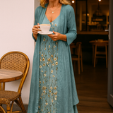 Mariselle | Elegant Two-Piece Maxi Set – Effortless Style, All-Day Comfort