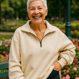 Bindi Quarter-Zip Knit