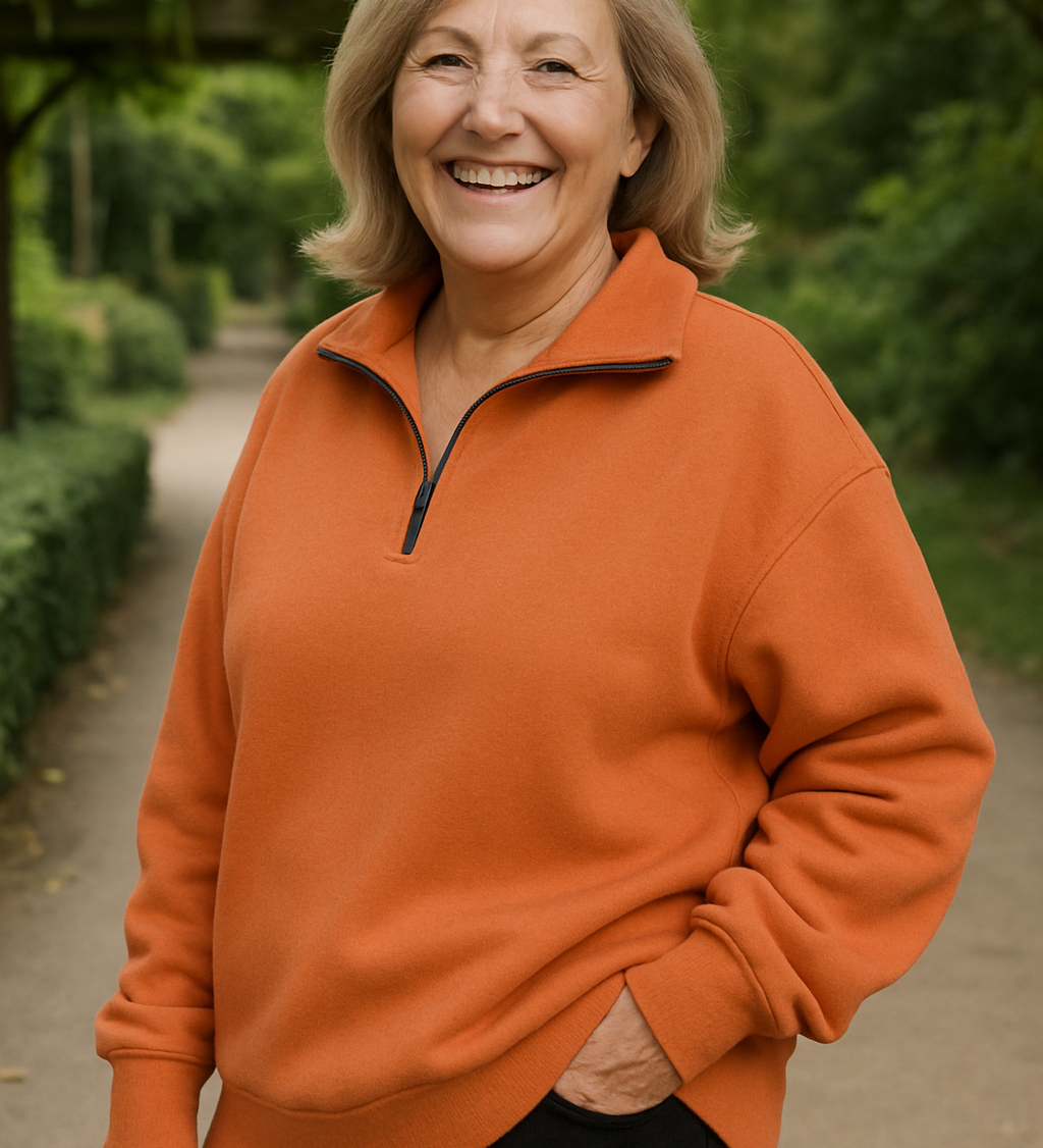 Bindi Quarter-Zip Knit