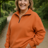 Bindi Quarter-Zip Knit
