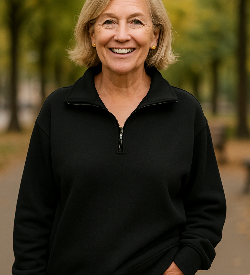 Bindi Quarter-Zip Knit