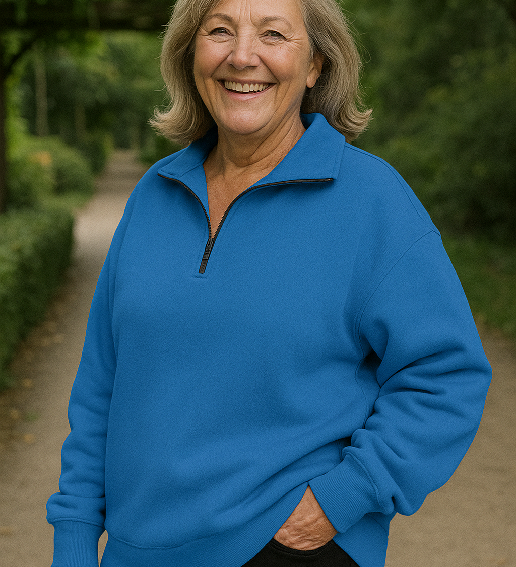Bindi Quarter-Zip Knit