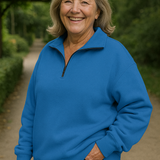 Bindi Quarter-Zip Knit