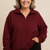 Bindi Quarter-Zip Knit