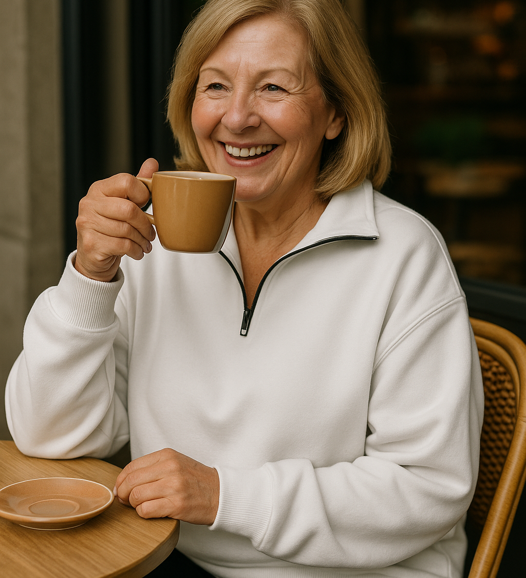 Bindi Quarter-Zip Knit