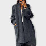 Euphemia - Long Woven Cardigan