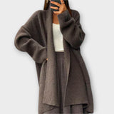 Euphemia - Long Woven Cardigan