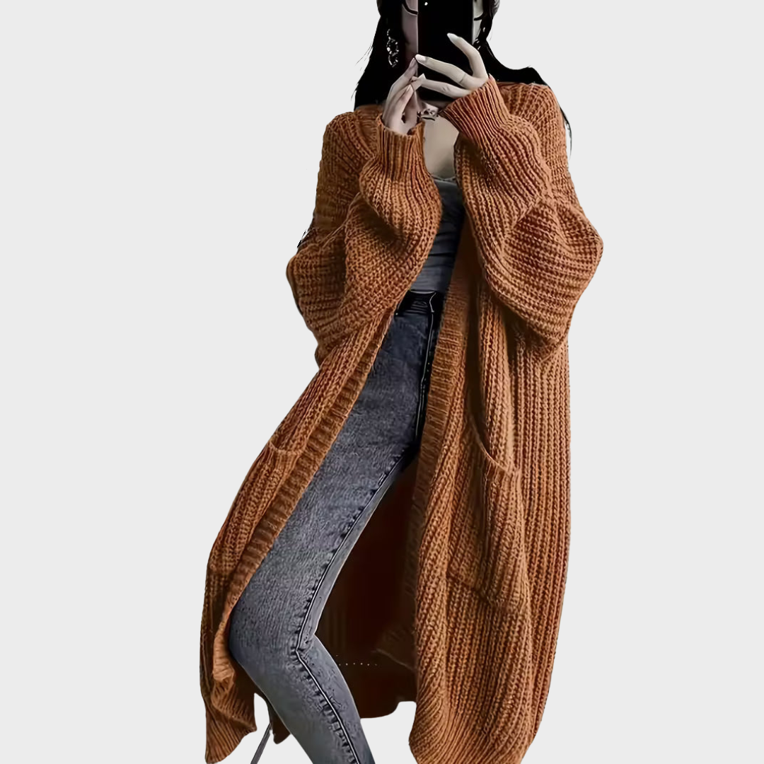 Piper - Long Knitted Cardigan for Women