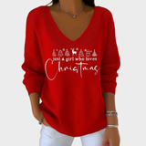 Nancy - Elegant Christmas Sweater