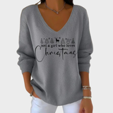 Nancy - Elegant Christmas Sweater