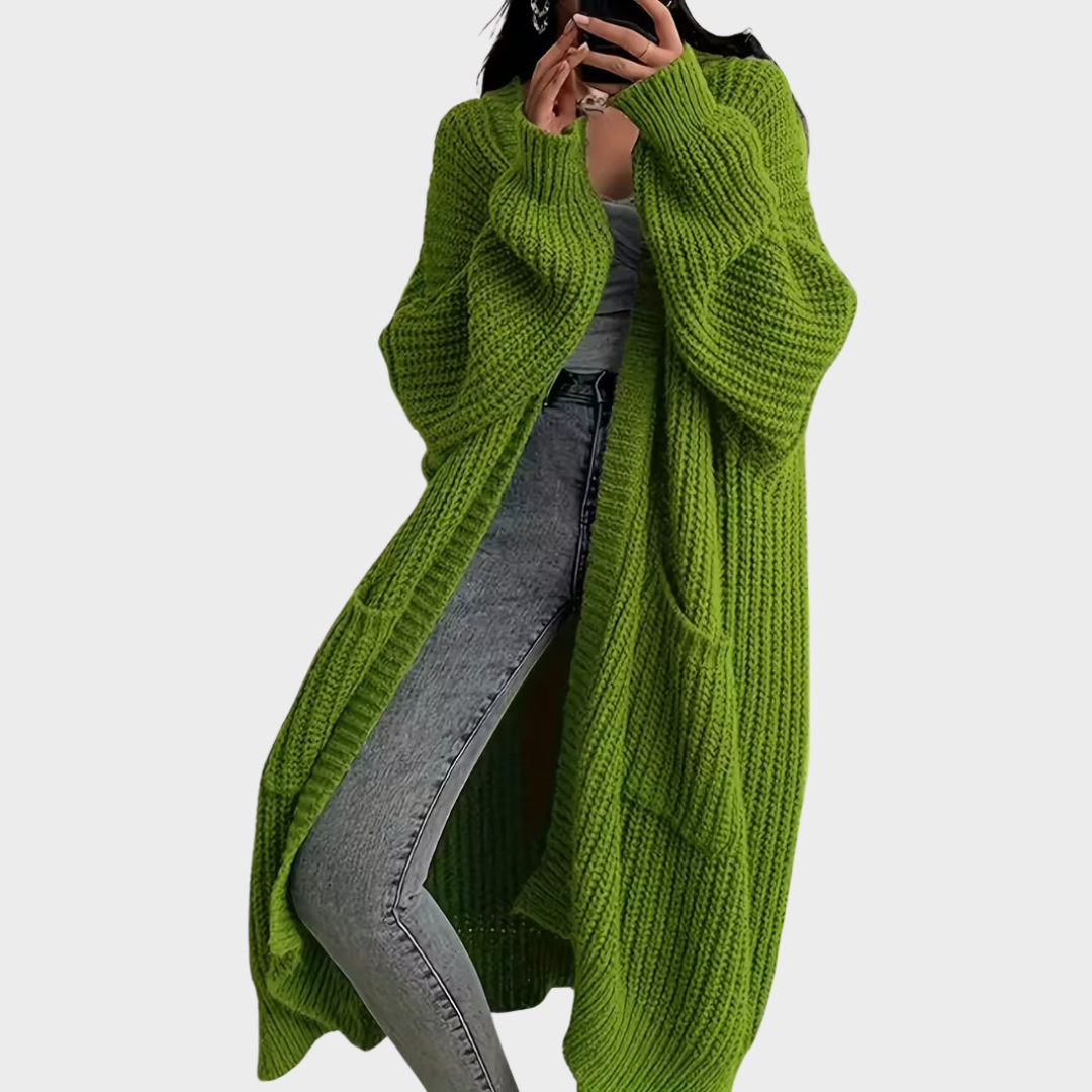 Piper - Long Knitted Cardigan for Women