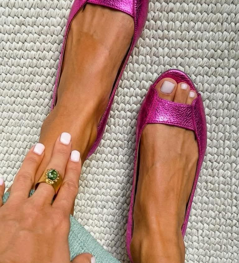 Delphine | Golden Chic Heel