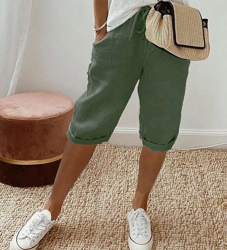 Claire - Cotton Shorts for Women