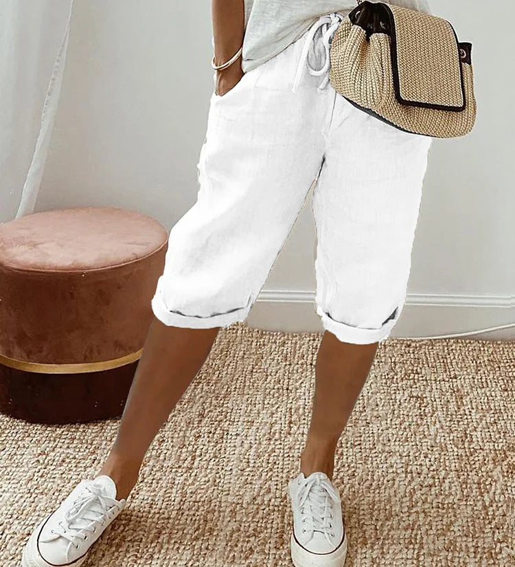 Claire - Cotton Shorts for Women