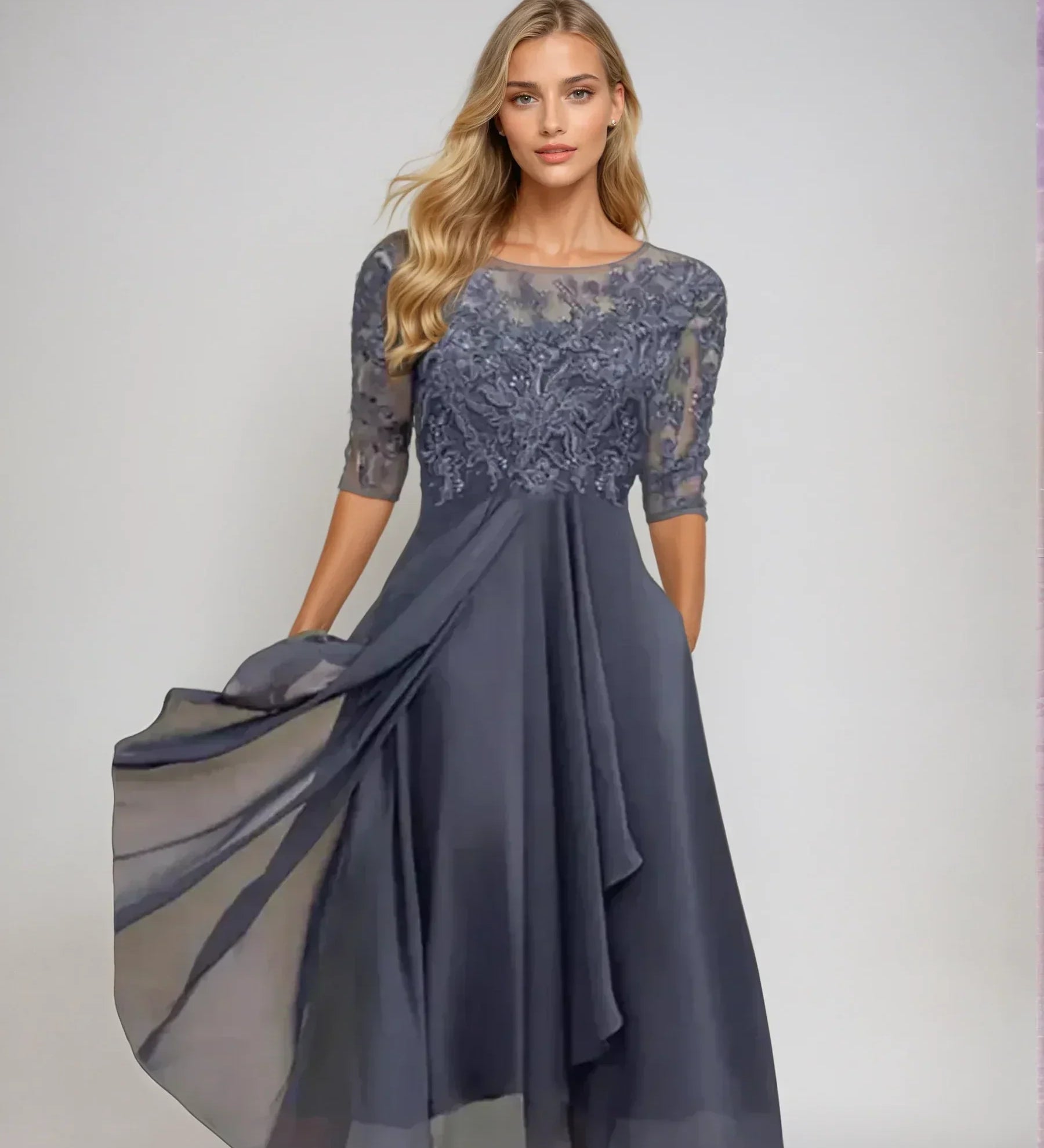 Margherita | Lace Midi Dress