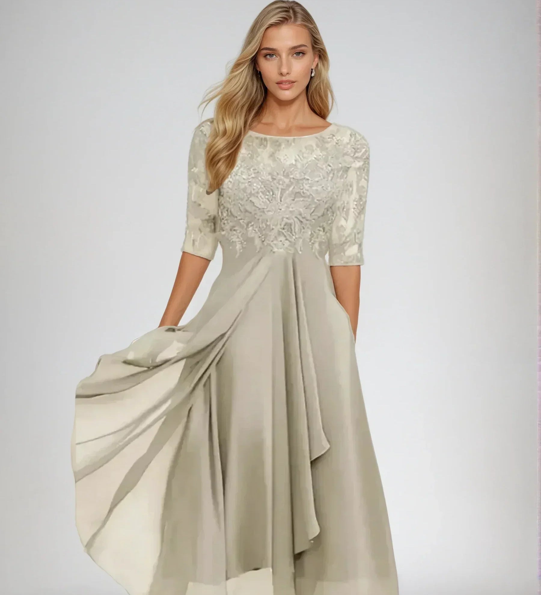 Margherita | Lace Midi Dress