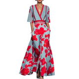Noelle | Floral Midi Dress