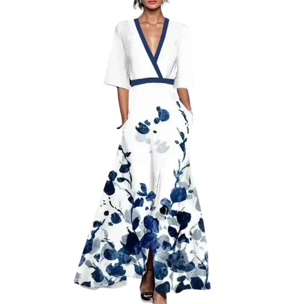 Noelle | Floral Midi Dress