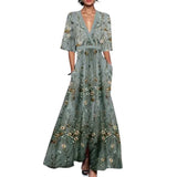 Noelle | Floral Midi Dress