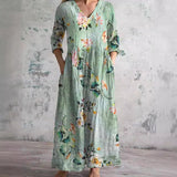 Maya | Soft Floral Summer Dress