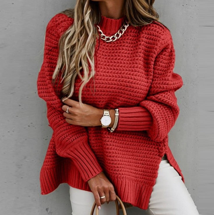 Tessora | Luxe Textured Knit Pullover - Comfort & Elegance