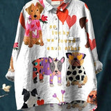 Clarano | Brooks Playful Print Blouse