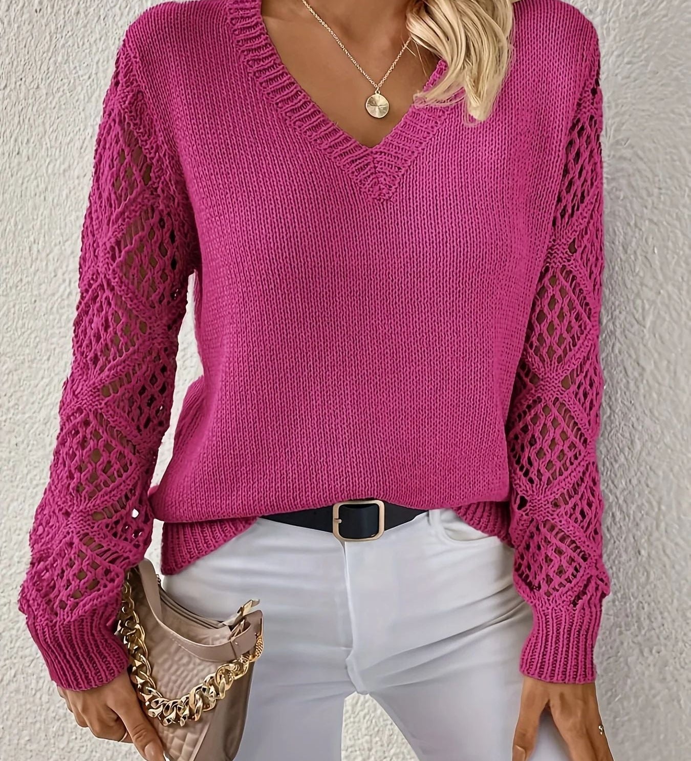 Elizabeth | Soft V-neck Sweater