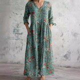Olivia | Flowing Floral Summer Dress