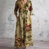 Rachel | Effortless Floral Maxi Dress